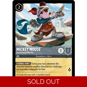 Mickey Mouse, Inspirational Warrior